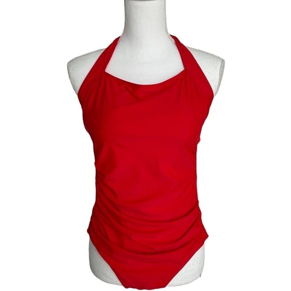 Tempt Me Red One Piece Women Swimsuit Size XL Brand New - Picture 1 of 8